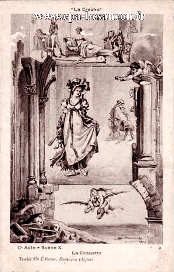 "La Crèche" - IIe Acte - Scène X - La Coquette